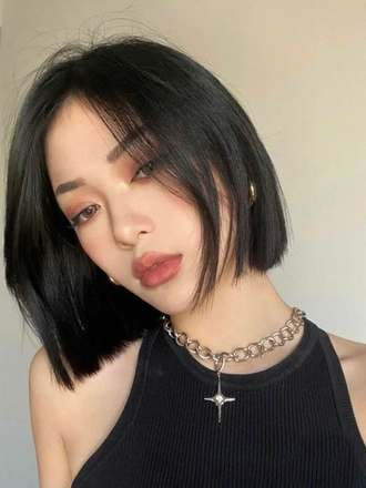 Kiểu tóc Vuông ngắn