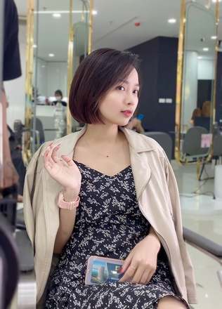 Kiểu tóc Vuông ngắn