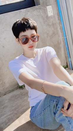Kiểu tóc Tém siêu ngắn
