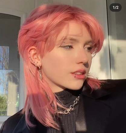 Kiểu tóc Mullet dài