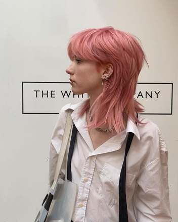Kiểu tóc Mullet dài