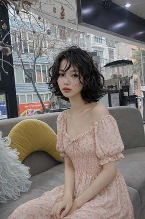Kiểu tóc Korea perm