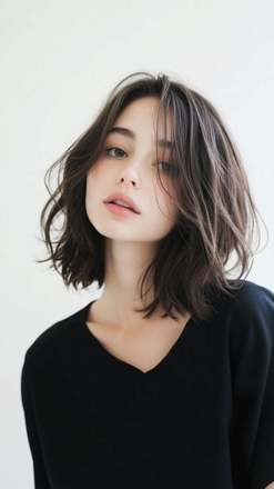Kiểu tóc J vểnh
