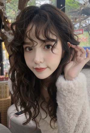 Kiểu tóc J vểnh