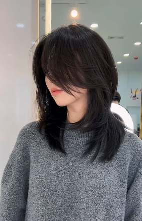 Kiểu tóc Wolf dài