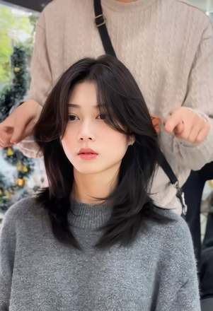 Kiểu tóc Wolf dài
