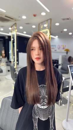 Kiểu tóc Thẳng bằng