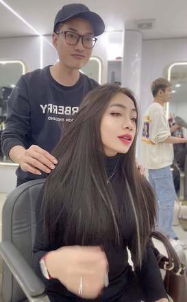 Kiểu tóc Thẳng bằng
