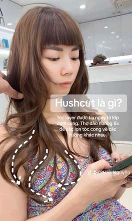 Kiểu tóc Hushcut · Butterfly