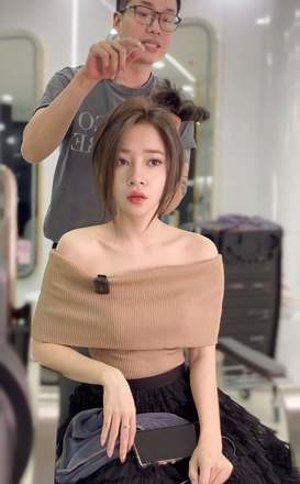 Kiểu tóc Mái ốp