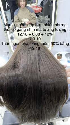 Nhuộm Nâu lạnh