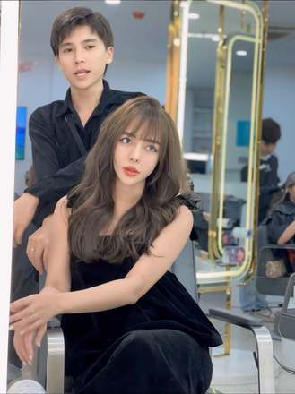 Nhuộm Lạnh sáng · nâng tông